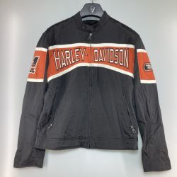 ◎◎ HARLEY-DAVIDSON ハーレーダビッドソン メンズ モーター ナイロン ジャケット サイズS 98243-10V Bランク