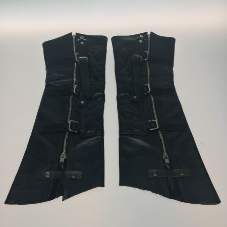  KADOYA カドヤ　RIDEWADER ライドウエイダー EVO フットウェアダイヤ型ステッチパテッドチャップス牛革レザー サイズ M－L