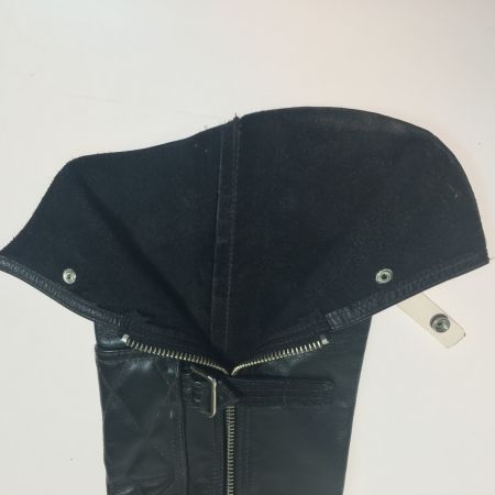  KADOYA カドヤ　RIDEWADER ライドウエイダー EVO フットウェアダイヤ型ステッチパテッドチャップス牛革レザー サイズ M－L