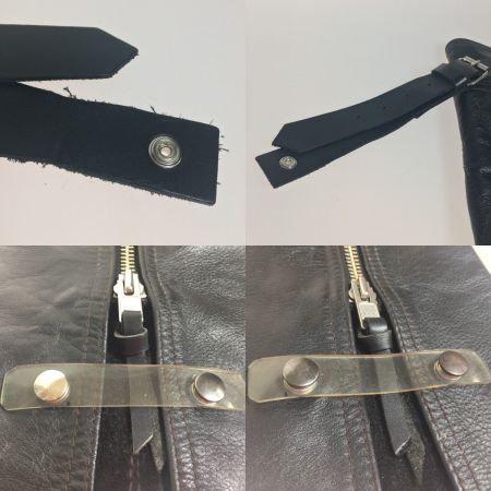  KADOYA カドヤ　RIDEWADER ライドウエイダー EVO フットウェアダイヤ型ステッチパテッドチャップス牛革レザー サイズ M－L