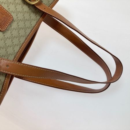  CELINE セリーヌ マカダム柄 トートバッグ DM98/1 ベージュ