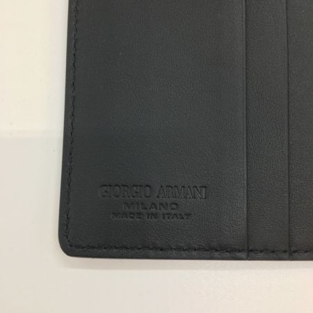  ARMANI アルマーニ 長財布 メンズ VITELLO LISCIO BICOLOR Y2R640 Y751X 85460 ブラック