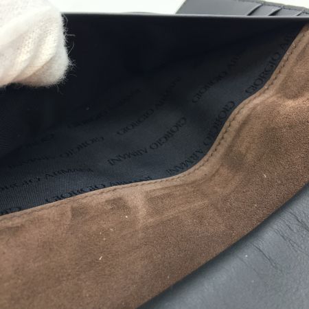  ARMANI アルマーニ 長財布 メンズ VITELLO LISCIO BICOLOR Y2R640 Y751X 85460 ブラック