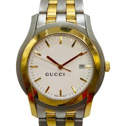 ◎◎ GUCCI グッチ 5500XL クォーツ メンズ 腕時計 箱・取説付 5500XL Bランク