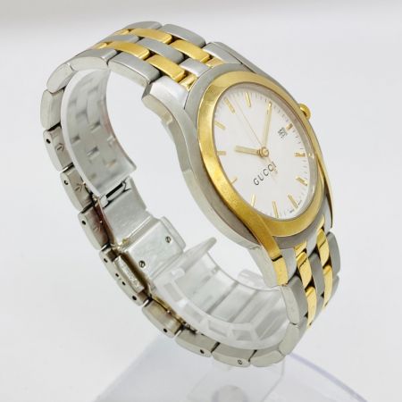  GUCCI グッチ 5500XL クォーツ メンズ 腕時計 箱・取説付 5500XL