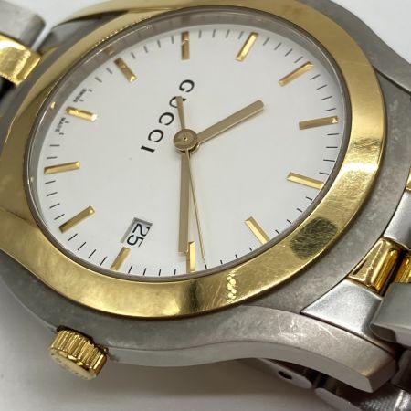  GUCCI グッチ 5500XL クォーツ メンズ 腕時計 箱・取説付 5500XL