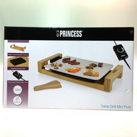  princess ホットプレート Table Grill Mini Pure ホワイト  プレート1枚 01.103035.15.001