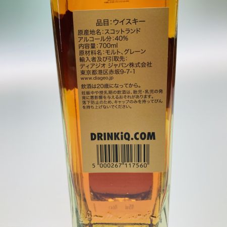  Johnnie Walker ジョニーウォーカー ウイスキー スコッチ ゴールドラベル リザーブ 700ml 40% 箱付 未開栓