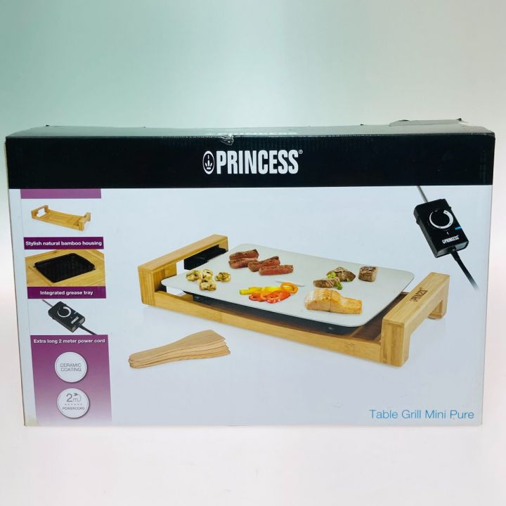 Princess プリンセス ホットプレート テーブルグリルミニピュア ホワイト Table Grill Mini Pure ｜中古｜なんでもリサイクルビッグバン