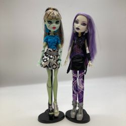 ◎◎  mattel モンスターハイ 2体セット ドール 人形 フランキー・シュタイン スペクトラ・ヴォンダーガイスト  Cランク