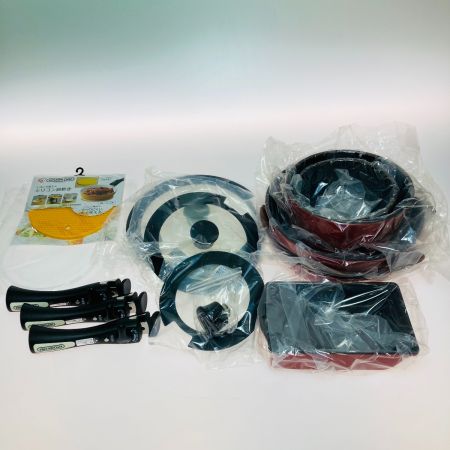  IRISOHYAMA アイリスオーヤマ ダイヤモンドコートパン IH ガス火 オレンジ H-IS-SE13P 13点セット+おまけ付