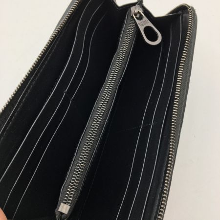  BOTTEGA VENETA ボッテガヴェネタ  長財布 ラウンドファスナー イントレチャート 510643－V4651 ブラック