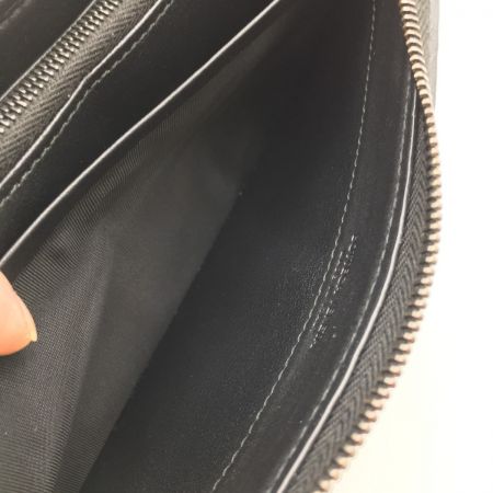  BOTTEGA VENETA ボッテガヴェネタ  長財布 ラウンドファスナー イントレチャート 510643－V4651 ブラック