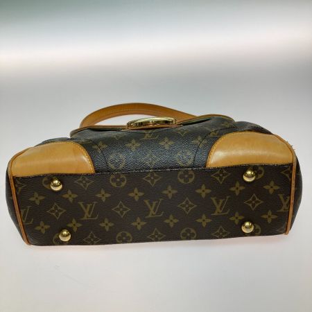  LOUIS VUITTON ルイヴィトン モノグラム ビバリーMM  ワンショルダーバッグ M40121 ブラウン