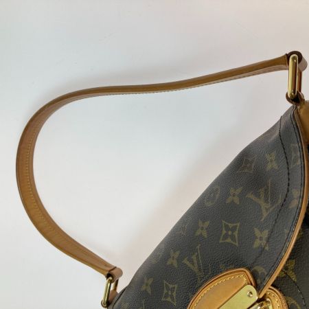  LOUIS VUITTON ルイヴィトン モノグラム ビバリーMM  ワンショルダーバッグ M40121 ブラウン
