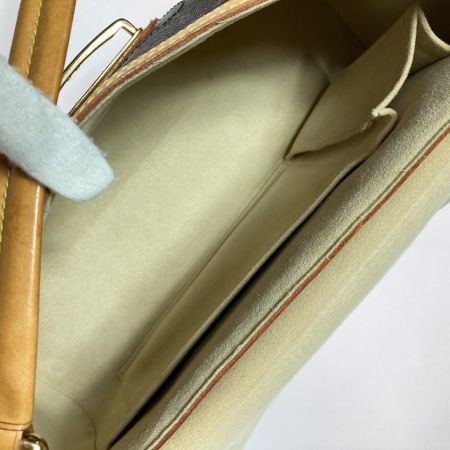  LOUIS VUITTON ルイヴィトン モノグラム ビバリーMM  ワンショルダーバッグ M40121 ブラウン