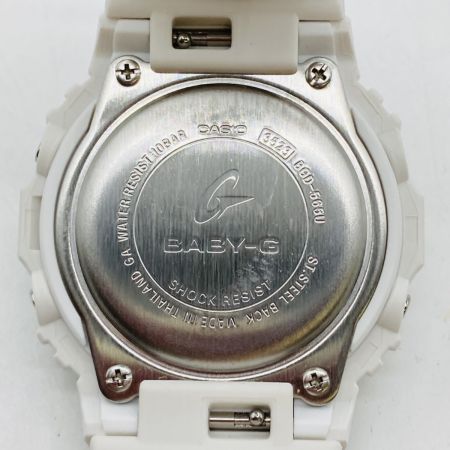 CASIO カシオ Baby-G ベビージー クォーツ レディース 腕時計 BGD-565U ホワイト 箱・取説付