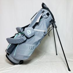 ◎◎ Wilson ウィルソン PRO STAFF スタンドバッグ キャディバッグ 8.5型 1.8kg グレー Bランク