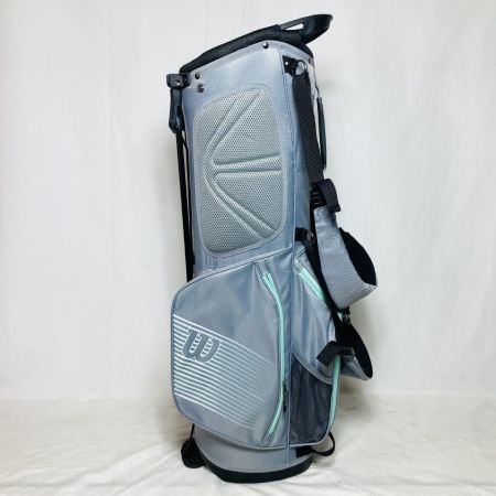  Wilson ウィルソン PRO STAFF スタンドバッグ キャディバッグ 8.5型 1.8kg グレー