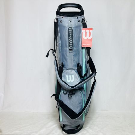  Wilson ウィルソン PRO STAFF スタンドバッグ キャディバッグ 8.5型 1.8kg グレー