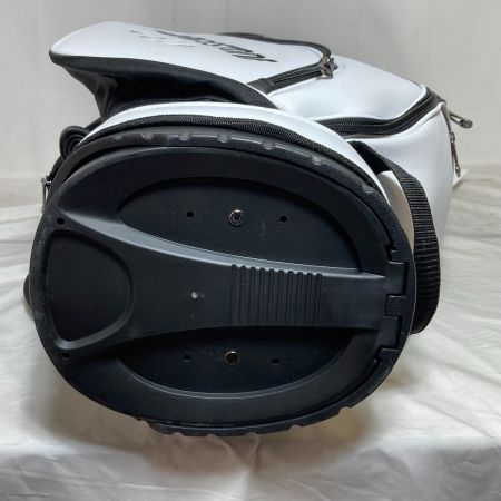  Bridgestone ブリヂストン キャディバッグ ツアースタンドモデル 9.5型 47インチ対応 3.6kg 4分割 WK ホワイト/ブラック