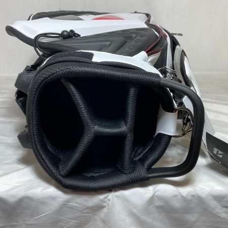  Bridgestone ブリヂストン キャディバッグ ツアースタンドモデル 9.5型 47インチ対応 3.6kg 4分割 WK ホワイト/ブラック