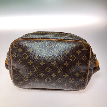  LOUIS VUITTON ルイヴィトン モノグラム リポーターPM ショルダーバッグ M45254 ブラウン 487