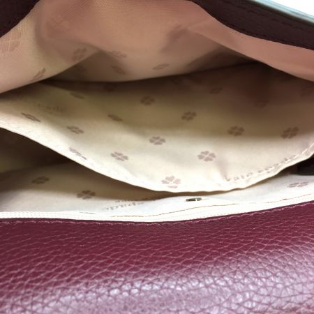  Kate Spade ケイトスペード ショルダーバッグ　ランアラウンド  PXR00404 ボルドー