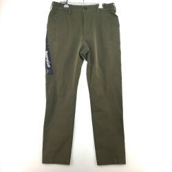 ◎◎ BEAMS GOLF ビームスゴルフ サイドロゴジップポケットパンツ　サイズS カーキー 色褪せあり Cランク