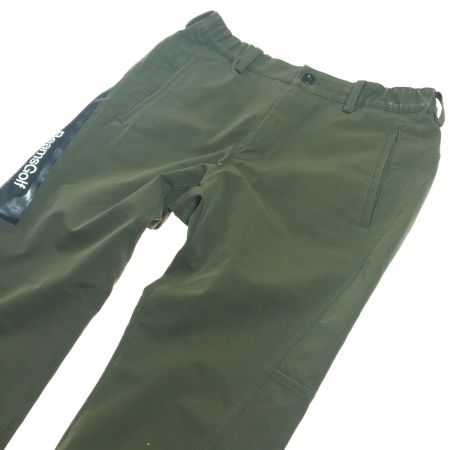  BEAMS GOLF ビームスゴルフ サイドロゴジップポケットパンツ　サイズS カーキー 色褪せあり