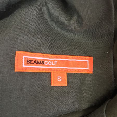  BEAMS GOLF ビームスゴルフ サイドロゴジップポケットパンツ　サイズS カーキー 色褪せあり