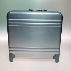◎◎ ZERO HALLIBURTON ゼロハリバートン キャリーバッグ TSAロック シルバー 鍵なし・ナンバーキー不明 Cランク