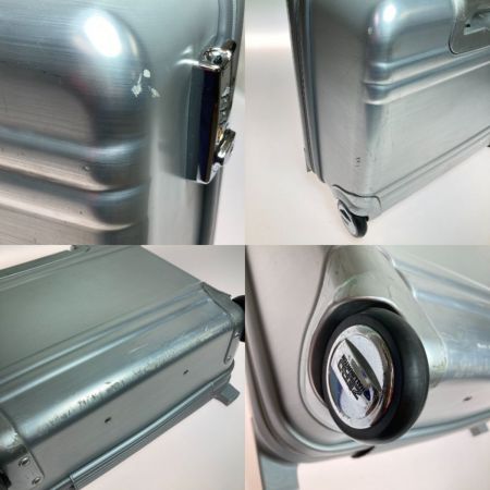  ZERO HALLIBURTON ゼロハリバートン キャリーバッグ TSAロック シルバー 鍵なし・ナンバーキー不明