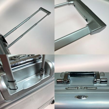  ZERO HALLIBURTON ゼロハリバートン キャリーバッグ TSAロック シルバー 鍵なし・ナンバーキー不明