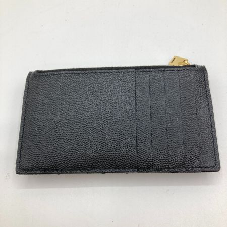  SAINT LAURENT(Yves Saint Laurent) モノグラム フラグメント カードケース コインケース 612808 ブラック