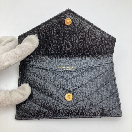  SAINT LAURENT(Yves Saint Laurent) モノグラム フラグメント カードケース コインケース 612808 ブラック