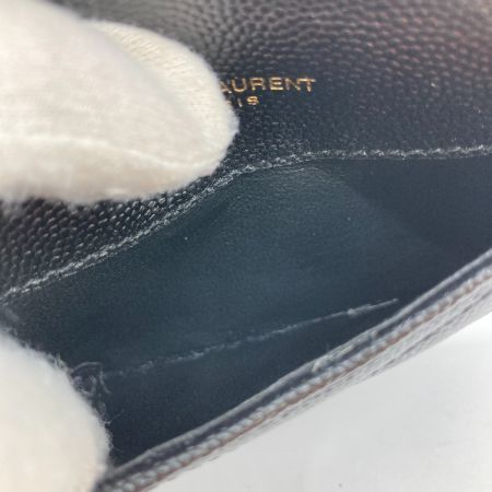  SAINT LAURENT(Yves Saint Laurent) モノグラム フラグメント カードケース コインケース 612808 ブラック