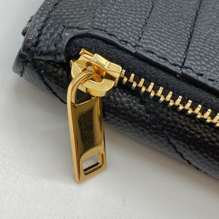  SAINT LAURENT(Yves Saint Laurent) モノグラム フラグメント カードケース コインケース 612808 ブラック
