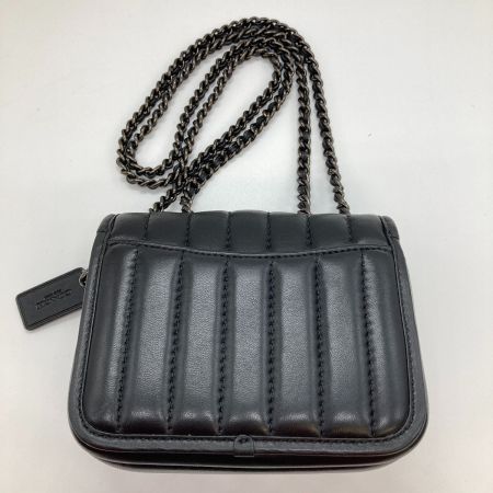  COACH コーチ マディソン チェーン ショルダー ウィズキルティング ミニ ショルダーバッグ 4870 ブラック
