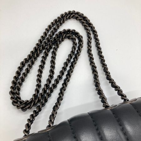  COACH コーチ マディソン チェーン ショルダー ウィズキルティング ミニ ショルダーバッグ 4870 ブラック