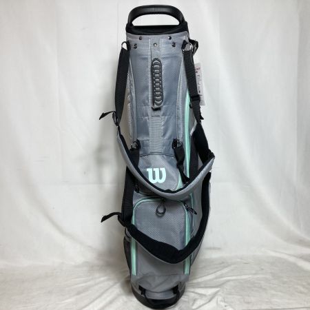  Wilson ウィルソン PRO STAFF プロスタッフ スタンドバッグ キャディバッグ 8.5型 1.8kg グレー