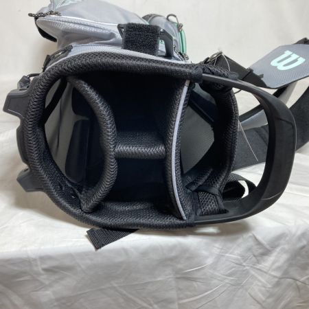  Wilson ウィルソン PRO STAFF プロスタッフ スタンドバッグ キャディバッグ 8.5型 1.8kg グレー