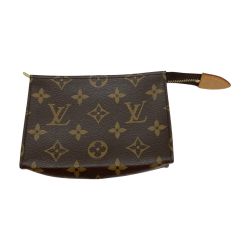 ◎◎ LOUIS VUITTON ルイヴィトン モノグラム ポッシュトワレット15 ポーチ コスメポーチ M47546 ブラウン Cランク