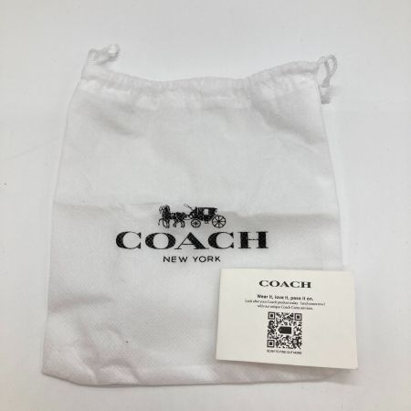  COACH コーチ スモール モーガン ウォレット・ブロックド シグネチャー キャンバス ミニ財布 二つ折り財布 CH387 ベージュ