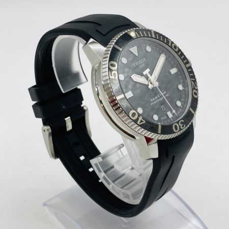  TISSOT ティソ SEASTAR シースター 1000 パワーマティック 80 メンズ 自動巻 腕時計 T120407A 箱付