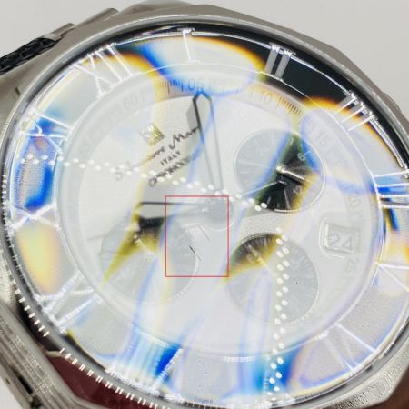  Salvatore Marra サルバトーレ マーラ クロノグラフ クォーツ メンズ 腕時計 SM15104-1 箱・取説・コマ付