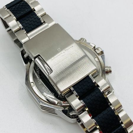  Salvatore Marra サルバトーレ マーラ クロノグラフ クォーツ メンズ 腕時計 SM15104-1 箱・取説・コマ付