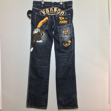  VANSON バンソン トムとジェリー コラボ メンズ 刺繍 ジーンズ デニム TJV-2208 サイズ32