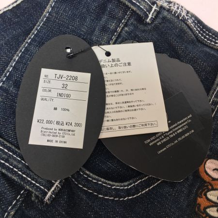  VANSON バンソン トムとジェリー コラボ メンズ 刺繍 ジーンズ デニム TJV-2208 サイズ32