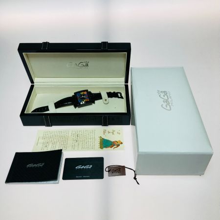  GAGA MILANO ガガミラノ NAPOLEONE ナポレオン 自動巻 腕時計 箱付 6002.1